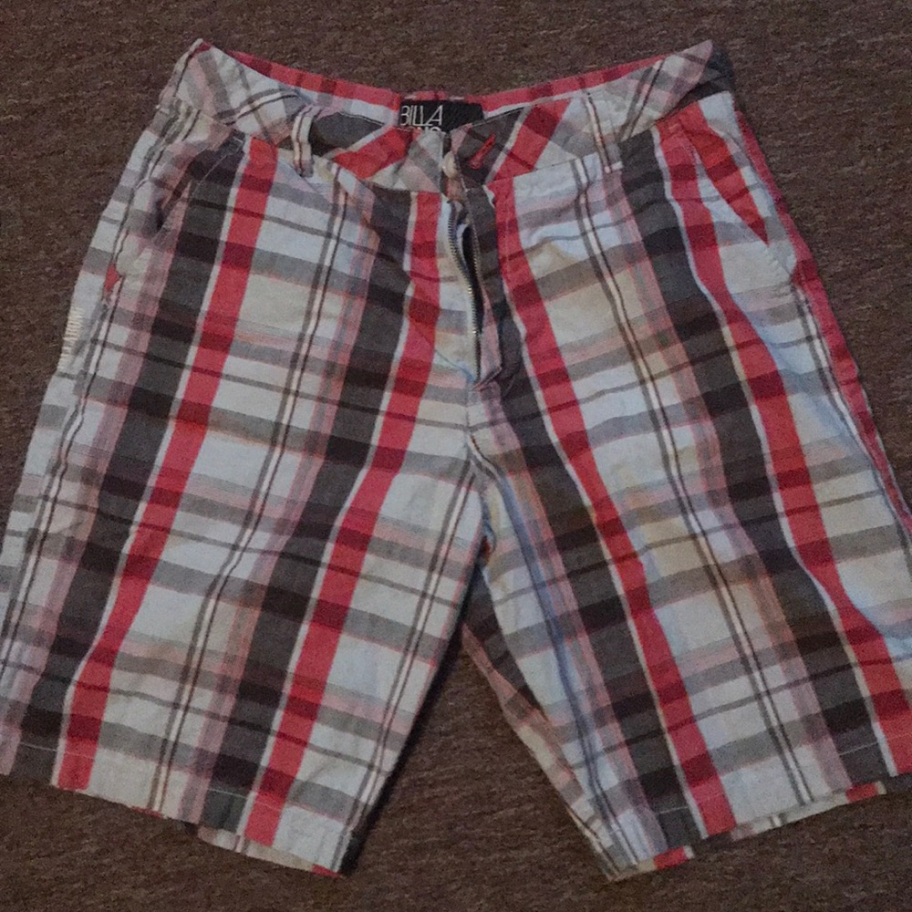 Plaid shorts